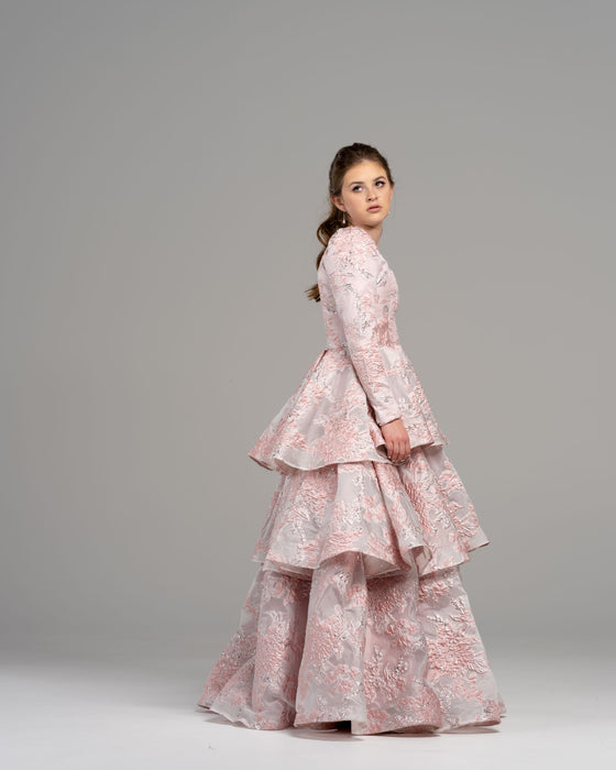 Brocade Blossom Gown