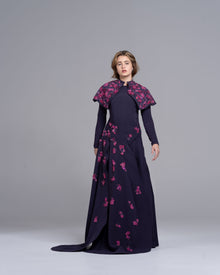  Amethyst Cape Gown