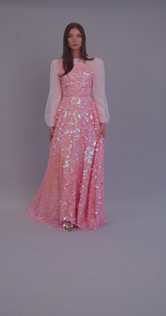 Lux Cotton Candy Gown