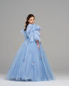 Blue Butterfly Gown