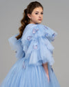 Blue Butterfly Gown