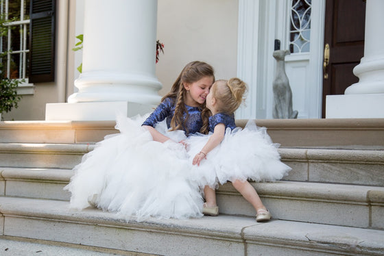 Sequin Girls Gown