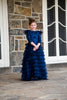 Tulle Tiered Girls Gown