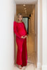 Velvet Lux Maternity Gown